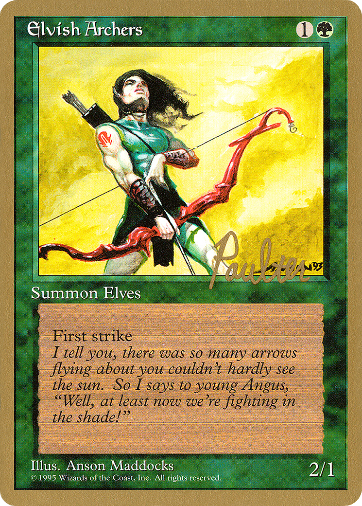 Elvish Archers (pp243) - Pro Tour Collector Set