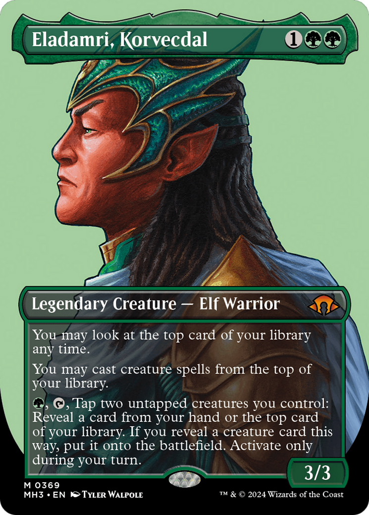 Eladamri, Korvecdal (Borderless) (369) - Modern Horizons 3