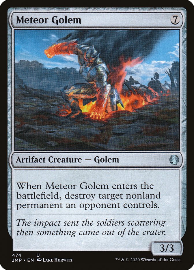 Meteor Golem [Jumpstart] | Silver Goblin