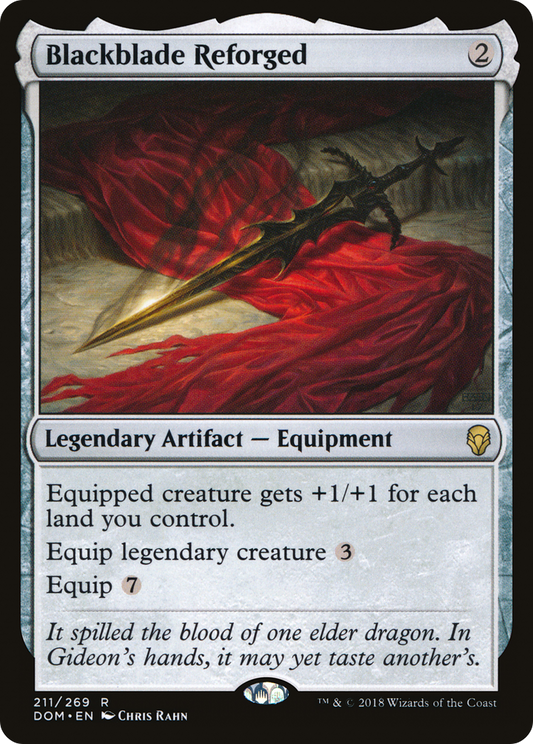 Blackblade Reforged [Dominaria] Foil
