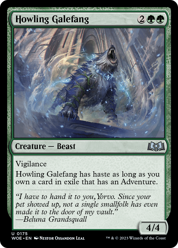 Howling Galefang (175) - Wilds of Eldraine