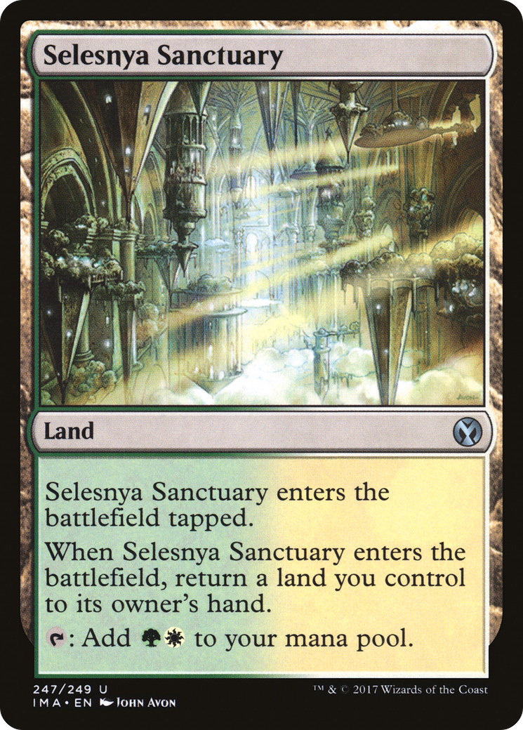 Selesnya Sanctuary (247) Foil - Iconic Masters