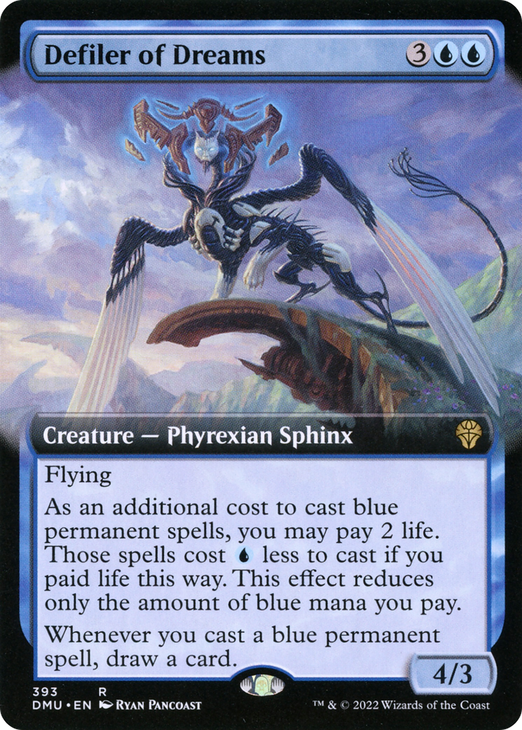 Defiler of Dreams (Extended Art) [Dominaria United] Foil