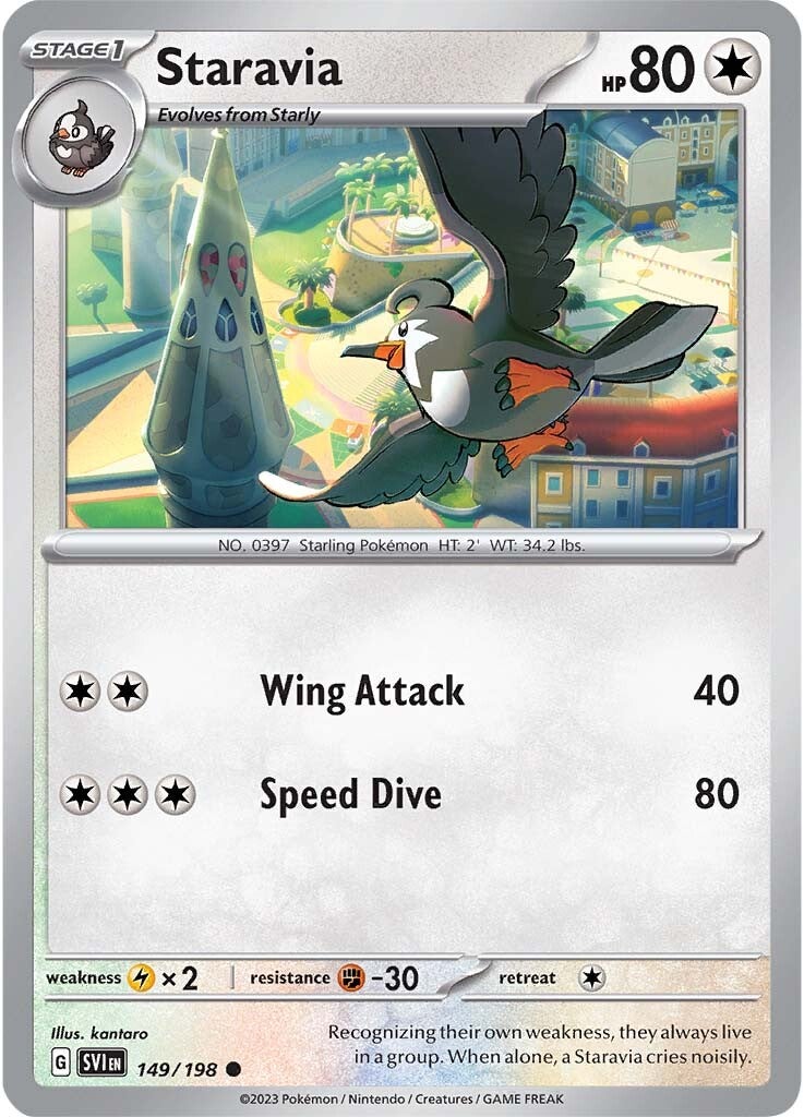 Staravia (149/198) [Scarlet & Violet: Base Set] | Silver Goblin