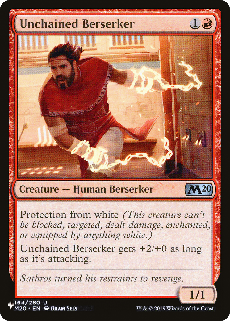 Unchained Berserker [The List Reprints] | Silver Goblin