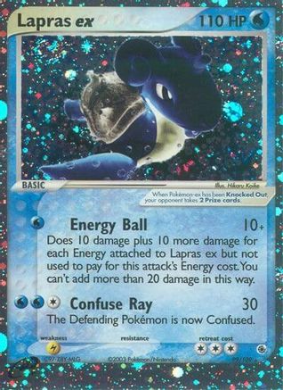 Lapras ex (99) Holofoil - Ruby and Sapphire