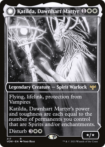 Katilda, Dawnhart Martyr (Showcase) (317) - Innistrad: Crimson Vow