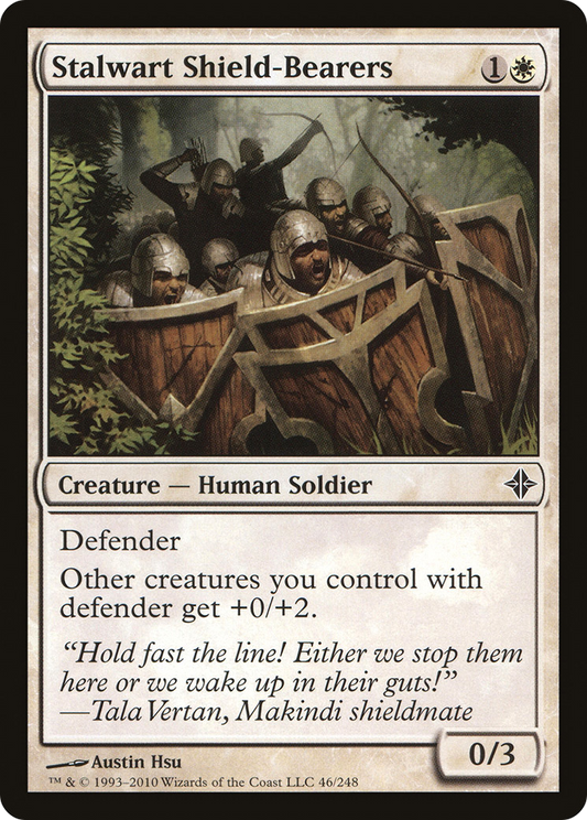Stalwart Shield-Bearers (046) - Rise of the Eldrazi
