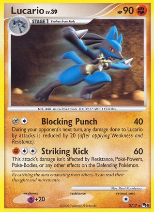 Lucario (2/17) [POP Series 8] | Silver Goblin