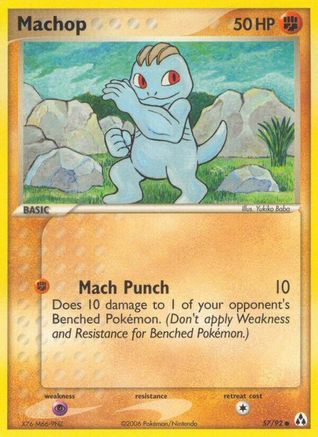 Machop (57) Reverse Holofoil - Legend Maker