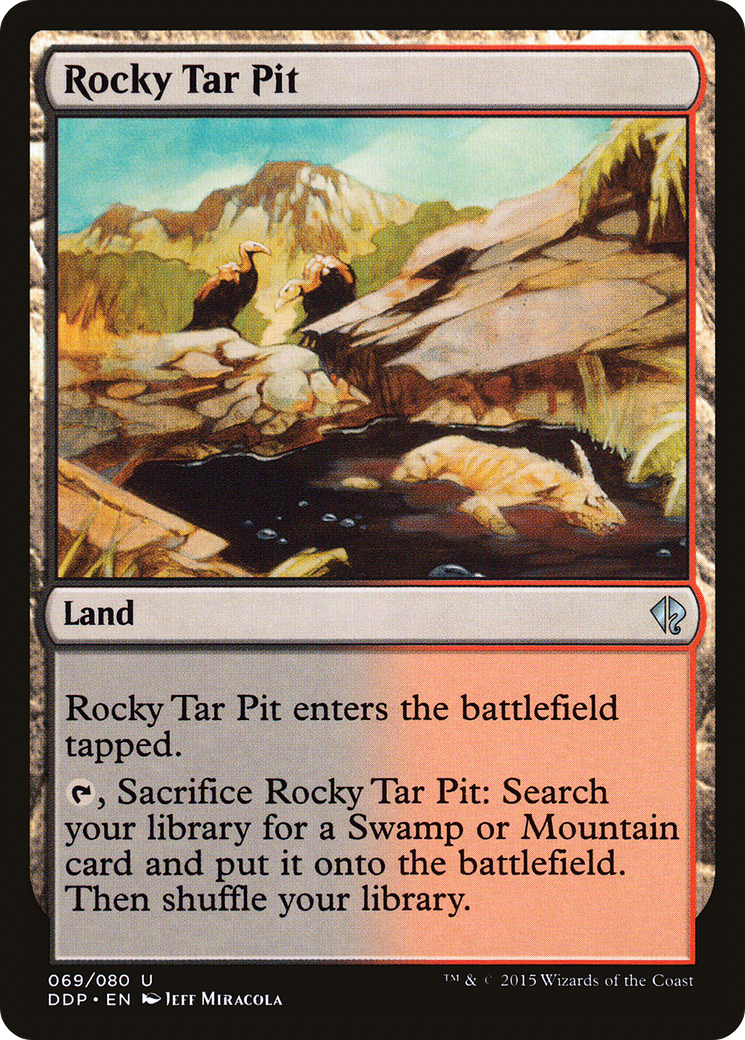 Rocky Tar Pit (069) - Duel Decks: Zendikar vs. Eldrazi