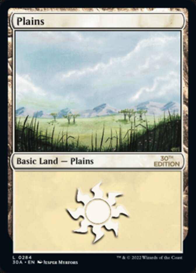 Plains (284) - 30th Anniversary Edition