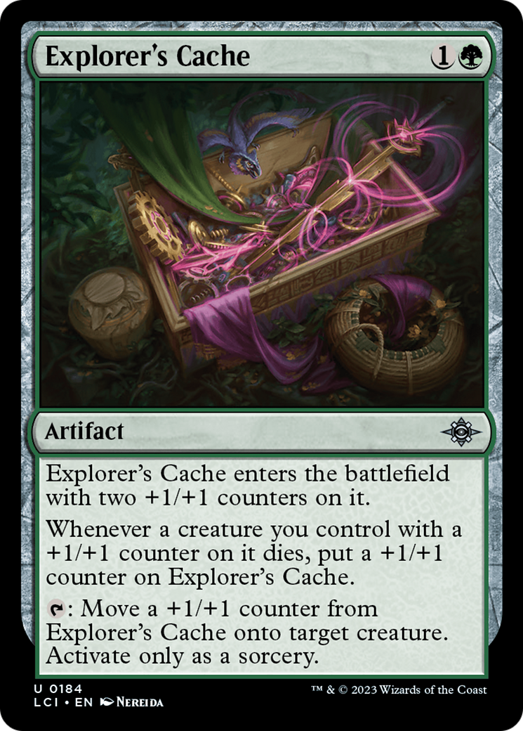 Explorer's Cache (184) Foil - The Lost Caverns of Ixalan