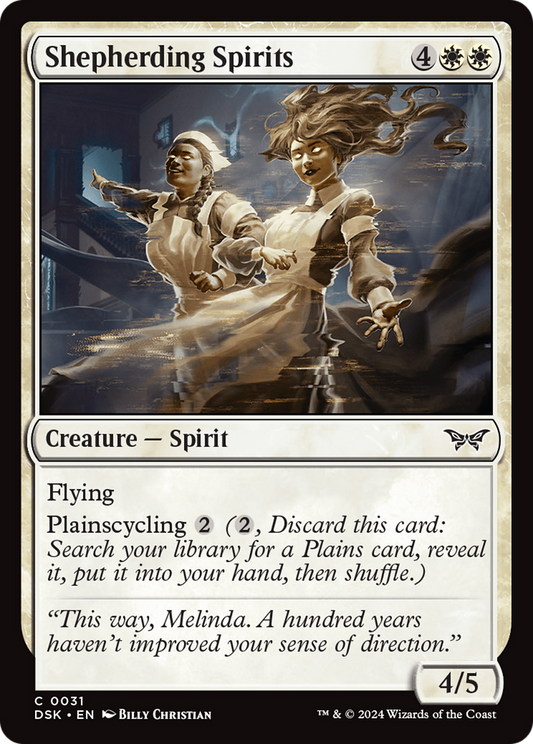 Shepherding Spirits [Duskmourn: House of Horror] Foil