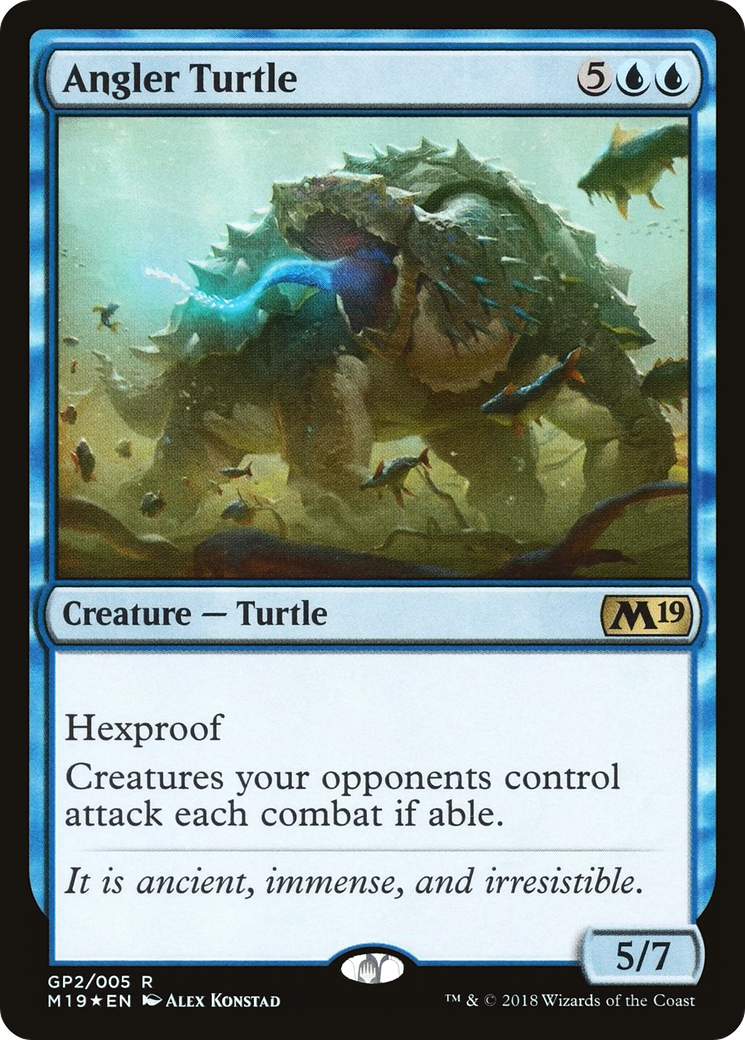 Angler Turtle (2018 Gift Pack) (GP2) Foil - M19 Gift Pack