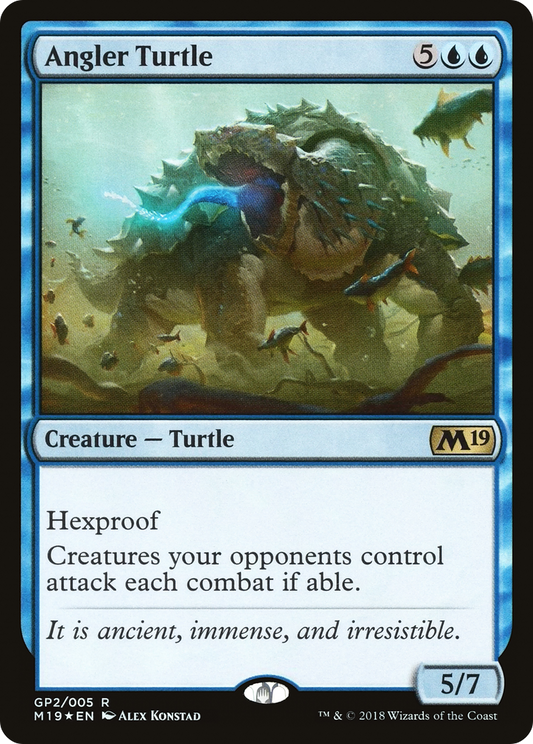 Angler Turtle (2018 Gift Pack) (GP2) Foil - M19 Gift Pack