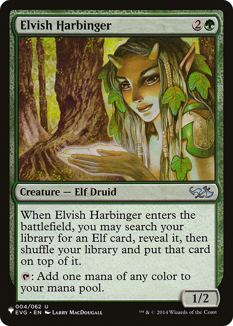 Elvish Harbinger [The List] | Silver Goblin