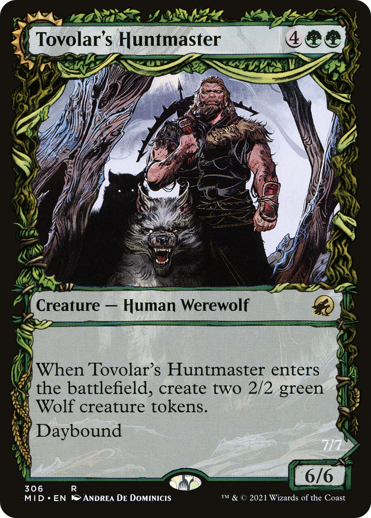 Tovolar's Huntmaster (Showcase) (306) - Innistrad: Midnight Hunt