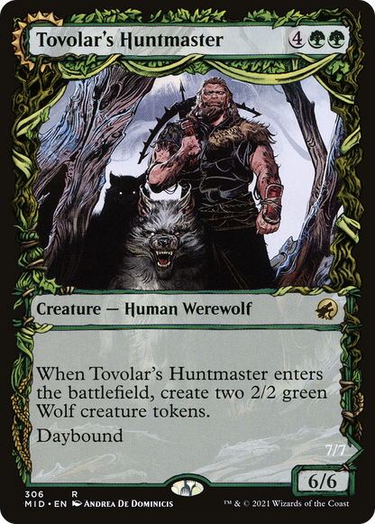 Tovolar's Huntmaster (Showcase) (306) - Innistrad: Midnight Hunt