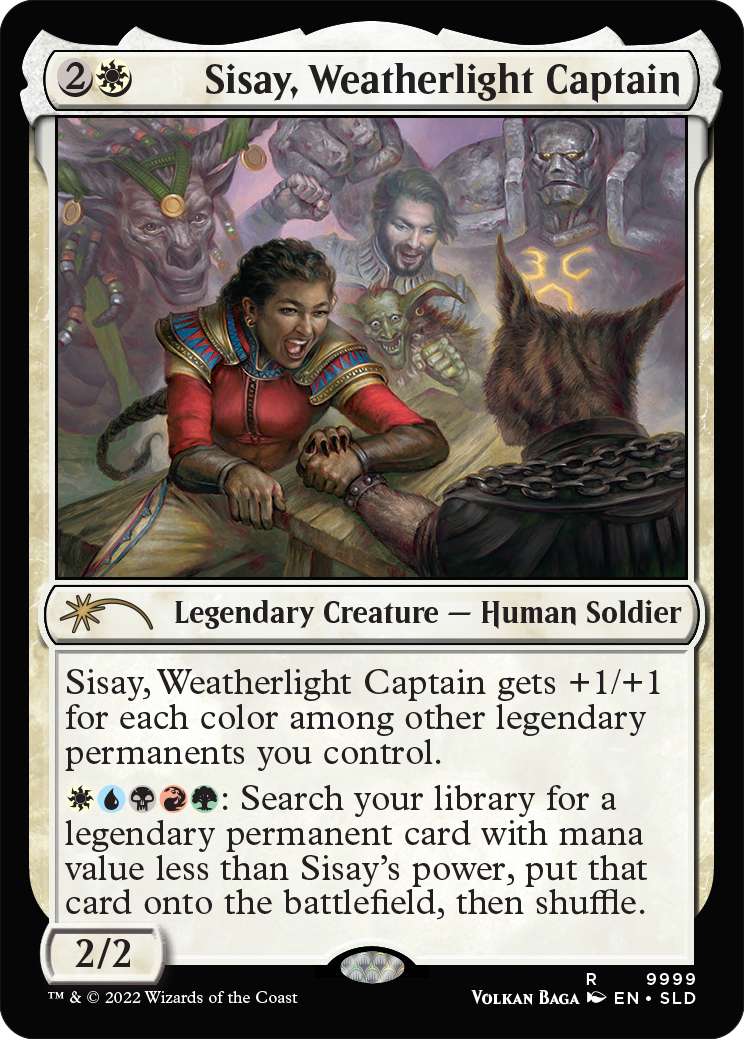 Sisay, Weatherlight Captain [Secret Lair Drop Series] | Silver Goblin