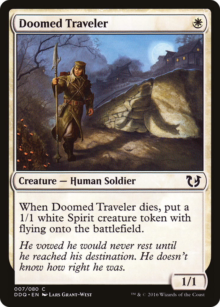 Doomed Traveler (007) - Duel Decks: Blessed vs. Cursed