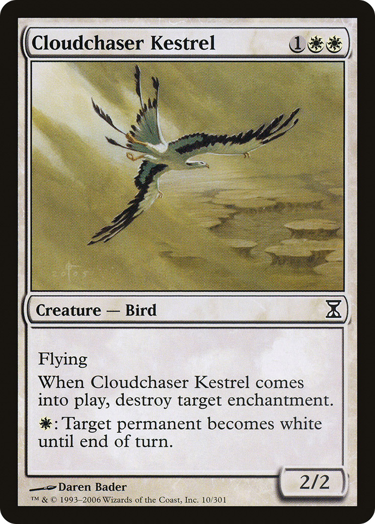 Cloudchaser Kestrel (010) Foil - Time Spiral