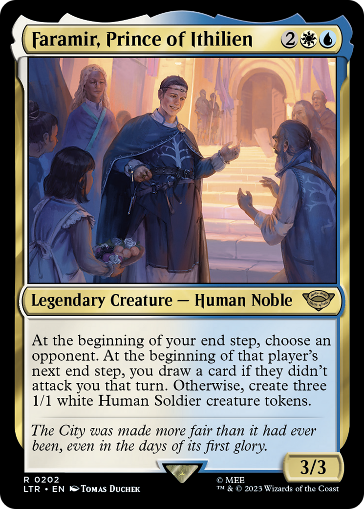 Faramir, Prince of Ithilien (202) Foil - The Lord of the Rings: Tales of Middle-earth