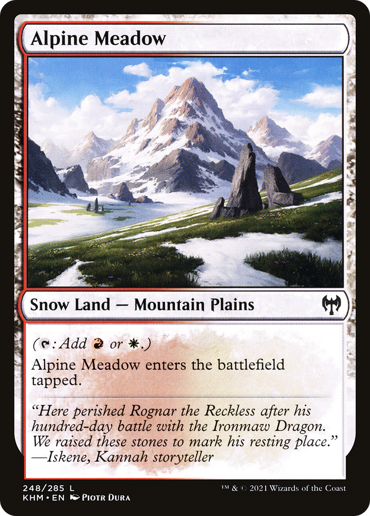 Alpine Meadow [Kaldheim] Foil