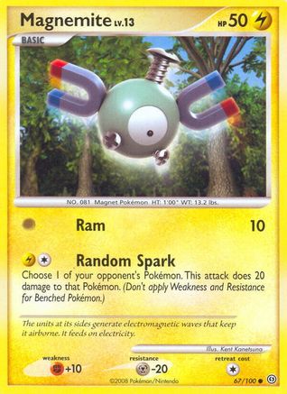 Magnemite (67/100) [Diamond & Pearl: Stormfront] | Silver Goblin