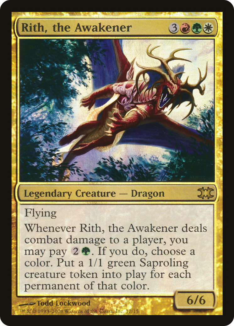 Rith, the Awakener (012) Foil - From the Vault: Dragons