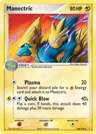 Manectric (46) Reverse Holofoil - Holon Phantoms