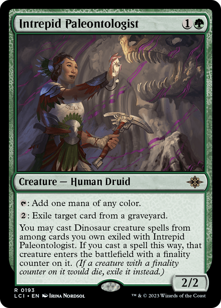 Intrepid Paleontologist (193) Foil - The Lost Caverns of Ixalan