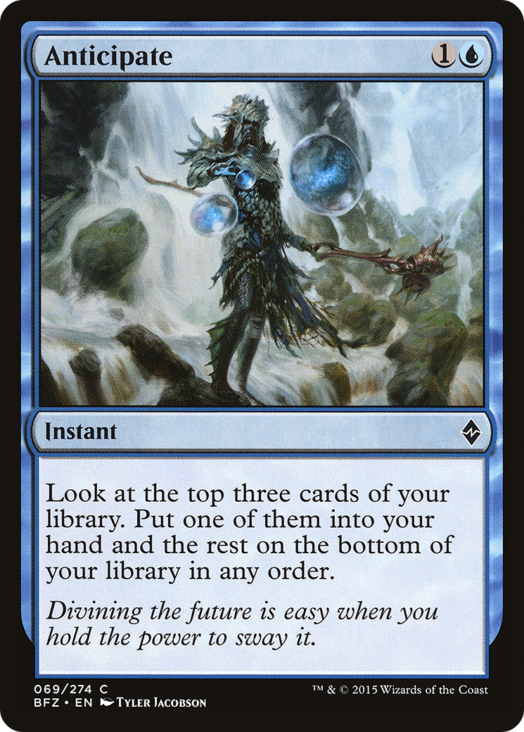 Anticipate (069) - Battle for Zendikar