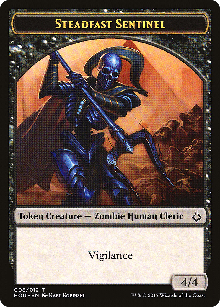 Steadfast Sentinel Token [Hour of Devastation Tokens] | Silver Goblin