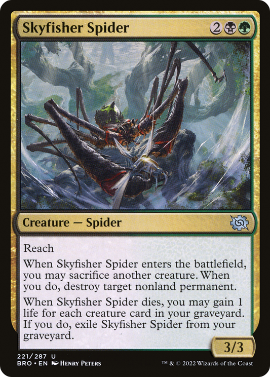 Skyfisher Spider (221) - The Brothers' War
