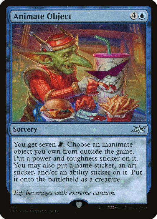 Animate Object (319) Foil - Unfinity