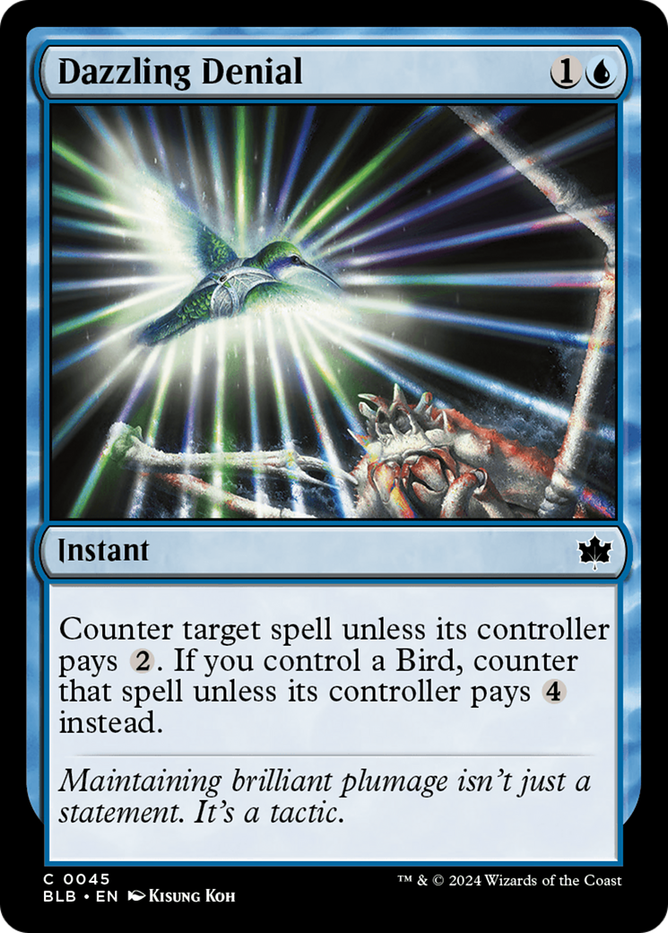 Dazzling Denial [Bloomburrow] Foil