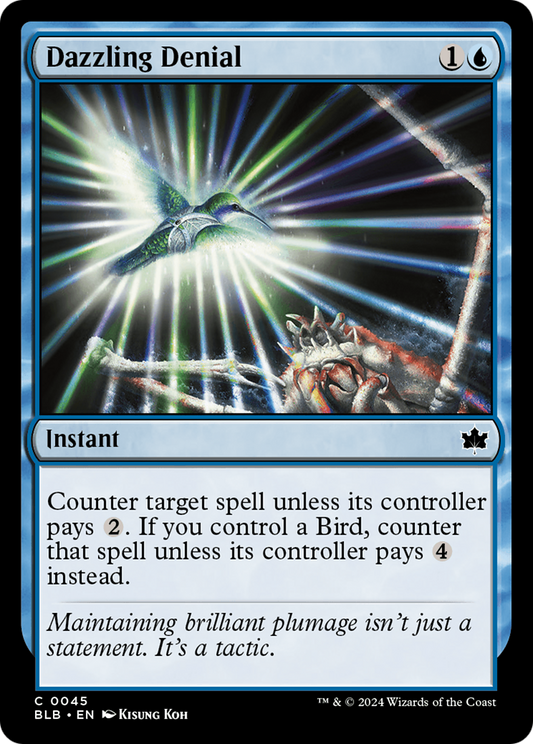 Dazzling Denial [Bloomburrow] Foil