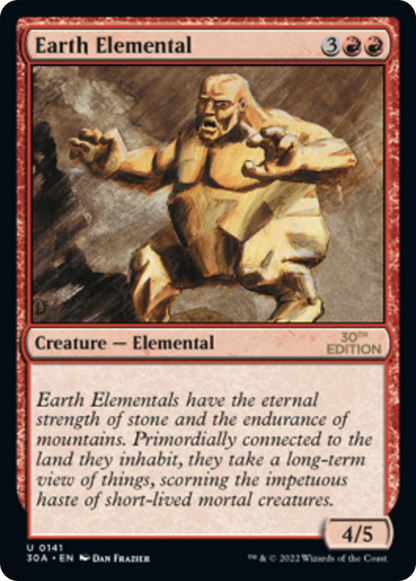 Earth Elemental (141) - 30th Anniversary Edition