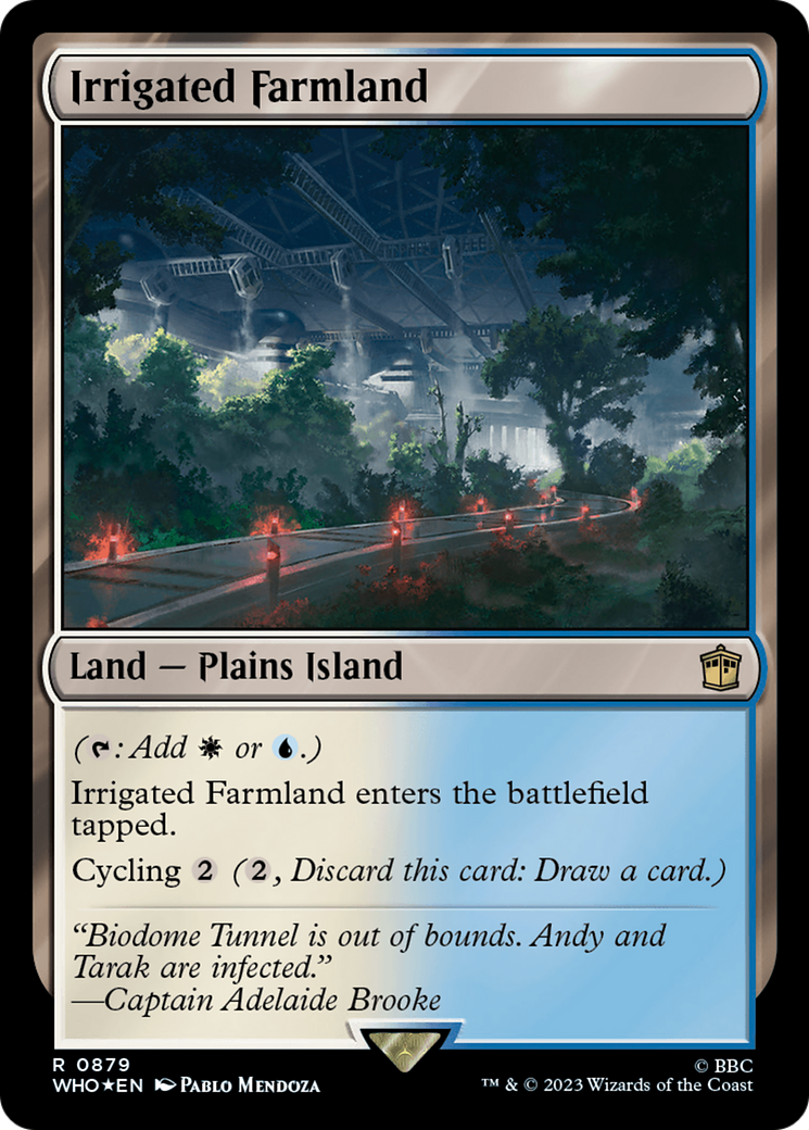 Irrigated Farmland (879) Foil - Doctor Who
