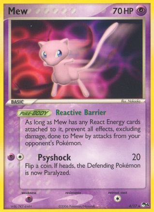 Mew (4/17) [POP Series 4] | Silver Goblin