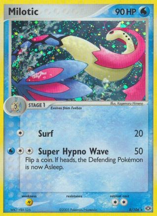 Milotic (8) Holofoil - Emerald