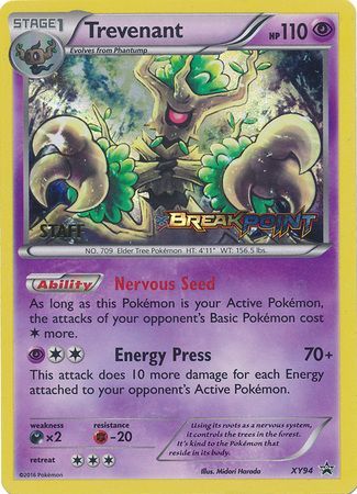 Trevenant (XY94) (Staff) [XY: Black Star Promos] | Silver Goblin