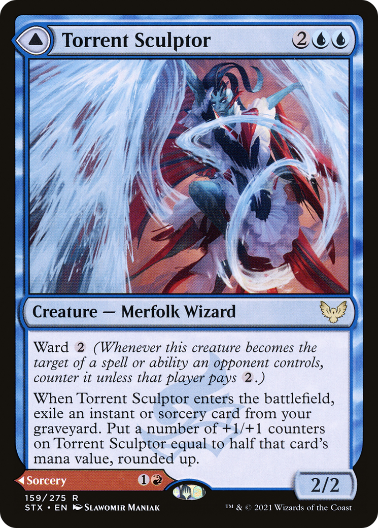 Torrent Sculptor (159) Foil - Strixhaven: School of Mages