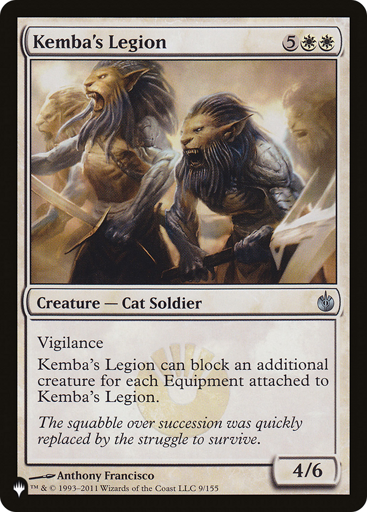Kemba's Legion [The List] | Silver Goblin