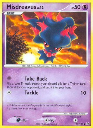Misdreavus (83) - Platinum