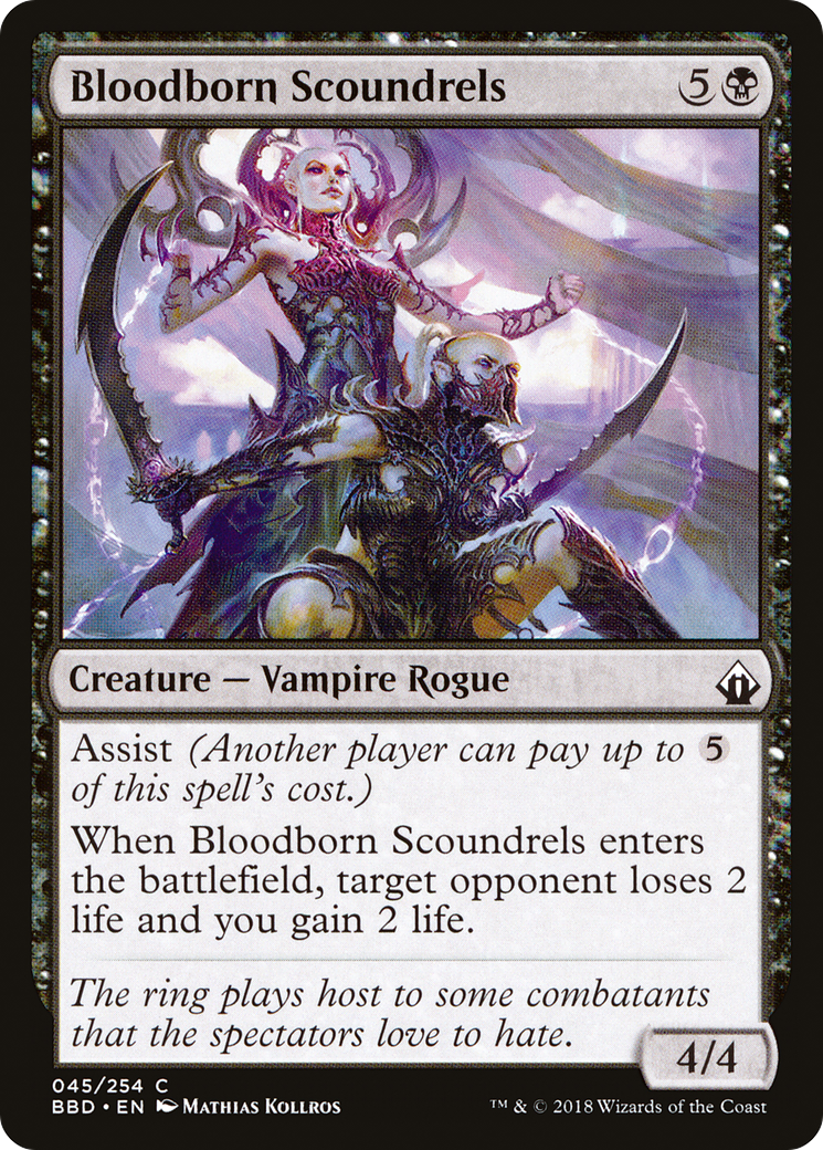 Bloodborn Scoundrels (045) Foil - Battlebond