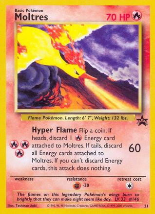 Moltres (21) - WoTC Promo
