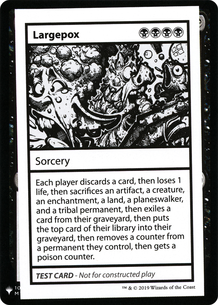 Largepox (044) - Mystery Booster Playtest Cards 2019