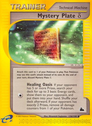 Mystery Plate Delta (136) - Skyridge